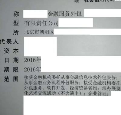 青海现在可以新成立金融服务外包吗?